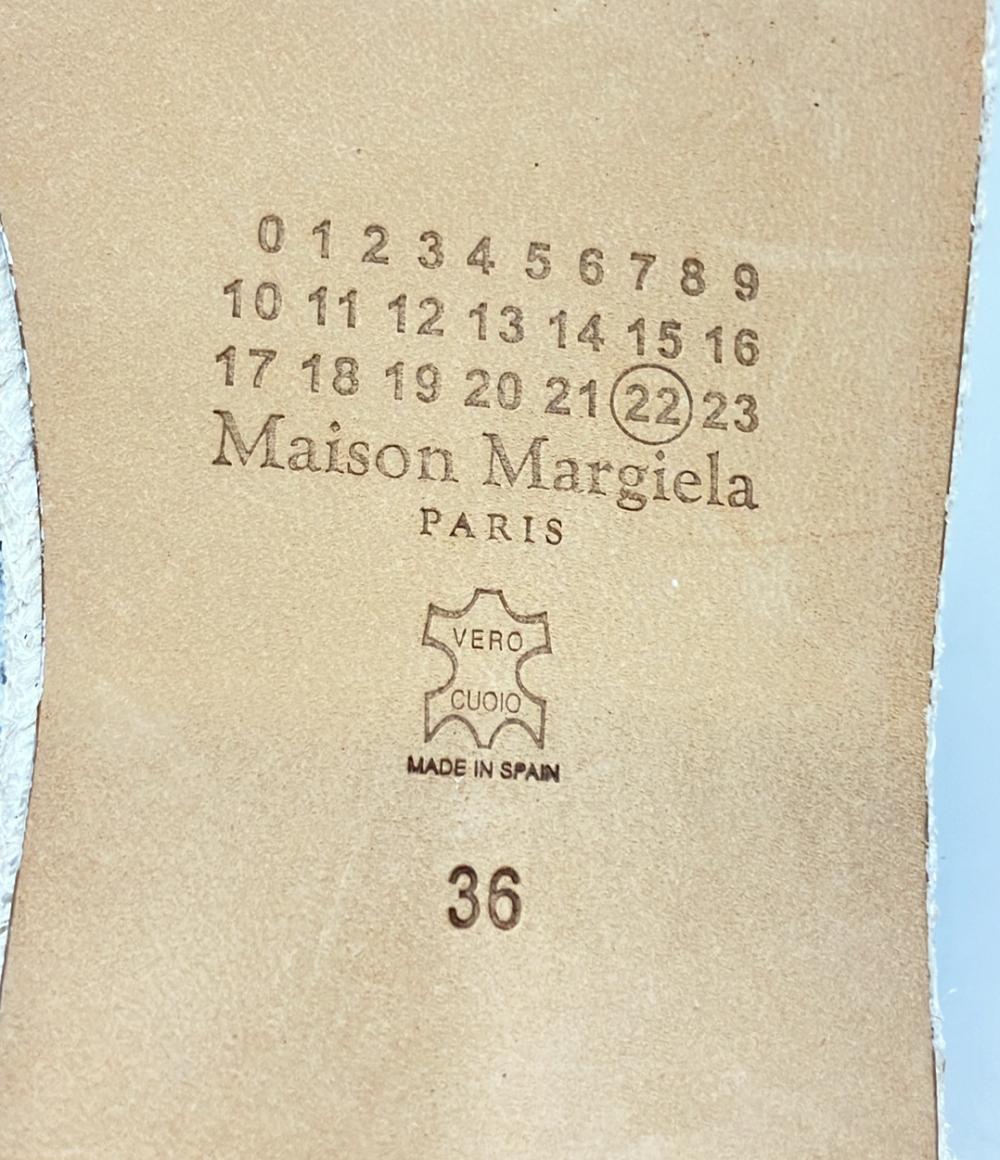 メゾン マルジェラ スリッポン 足袋 エスパドリーユ レディース SIZE 36 (M) Maison Margiela