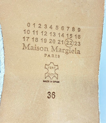メゾン マルジェラ スリッポン 足袋 エスパドリーユ レディース SIZE 36 (M) Maison Margiela