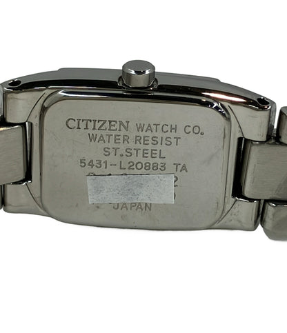 CITIZENが 腕時計 ウィッカ wicca クオーツ 5431-L20883 レディース シチズン