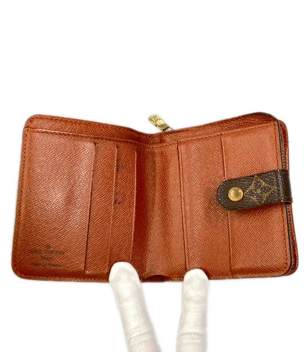 LOUIS VUITTON 二つ折り財布 コンパクトジップ モノグラム M61667
