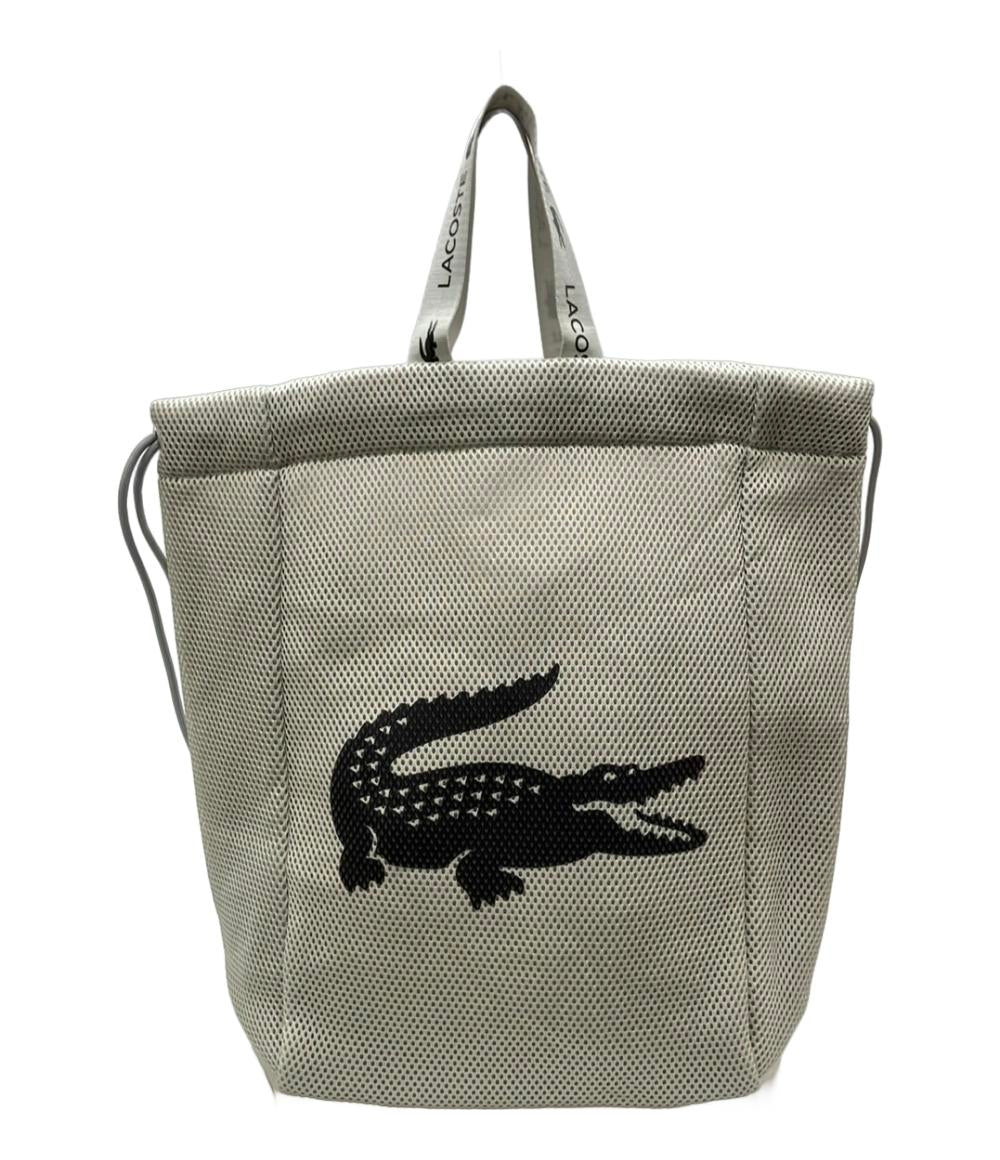 美品 LACOSTE リュック ナップザック ハンドバッグ メンズ レディース ラコステ