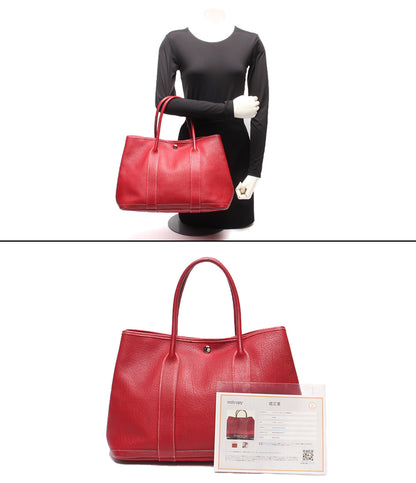 HERMES トートバッグ □K刻印 シルバー金具 ガーデンパーティPM レディース エルメス