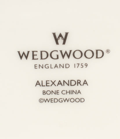 ウェッジウッド 美品 カバードオリエンタルティーカップ スクエアプレート セット 蓋付き カップ＆ソーサー         WEDGWOOD