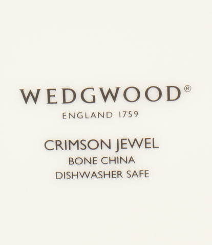 ウェッジウッド 美品 プレート 皿 2点セット 21cm  クリムゾン ジュエル       WEDGWOOD