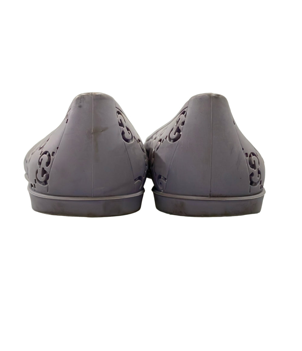 GUCCI ラバーフラットパンプス GG レディース SIZE 38 (25cm) グッチ