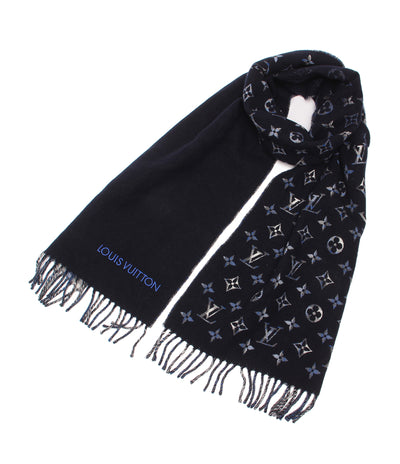 訳あり LOUIS VUITTON マフラー カシミヤ100％ マフラー･モノグラムグラディエントタータン モノグラム M71348 メンズ レディース ルイ・ヴィトン