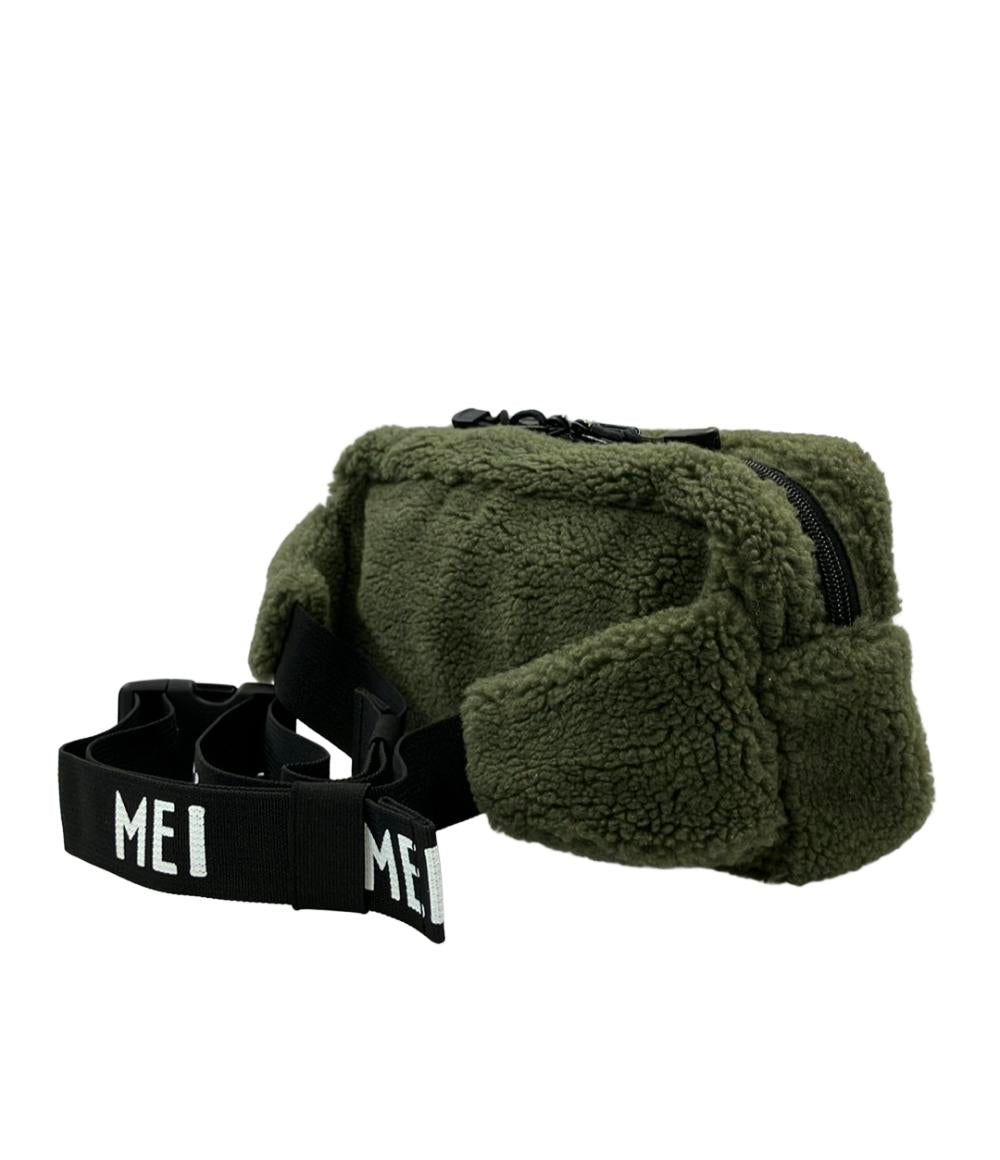 美品 MEI ボディバッグ ボア メンズ メイ