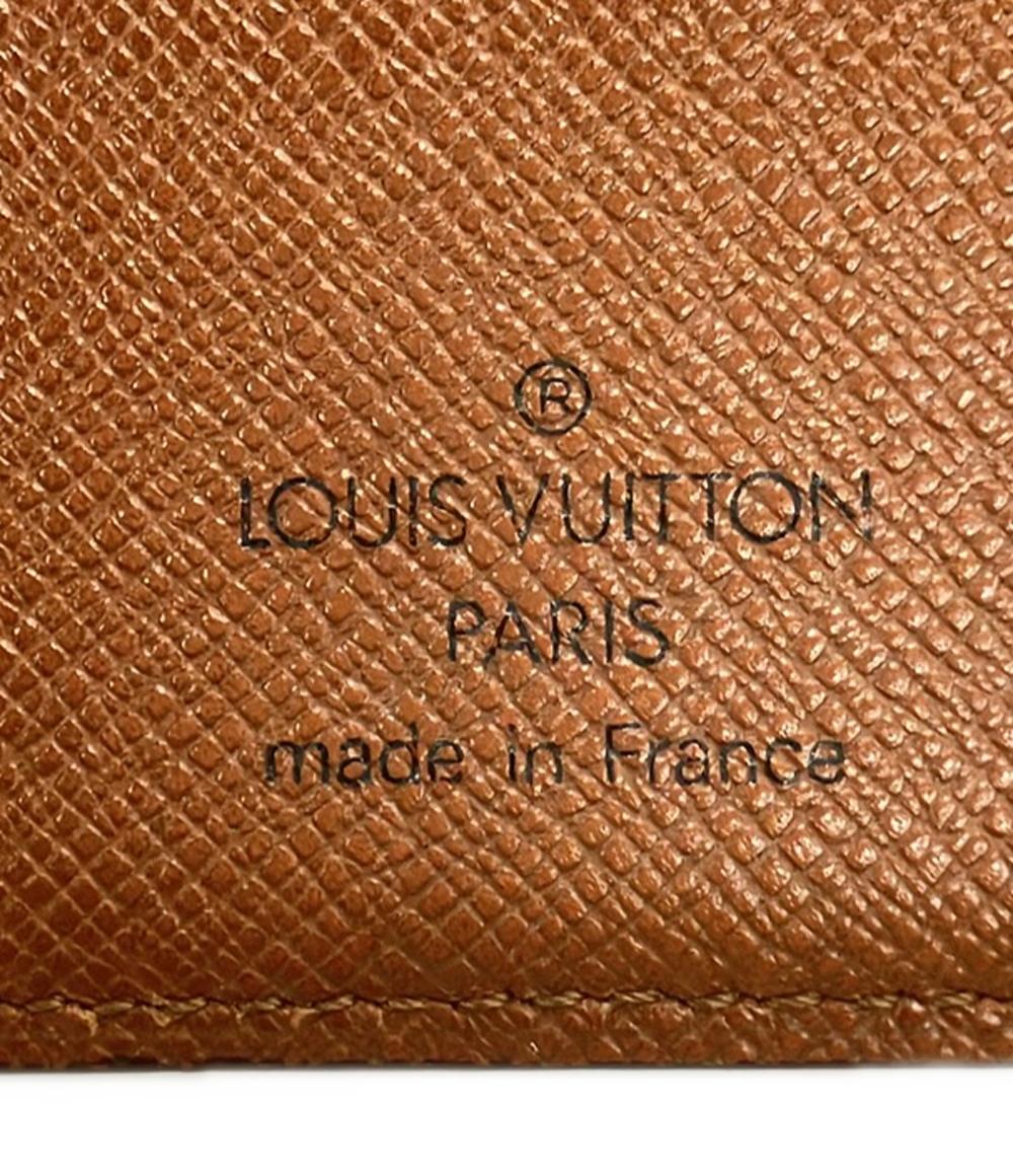 LOUIS VUITTON 二つ折り財布 モノグラム ポルトパピエ ジップ M61207 レディース ルイ・ヴィトン
