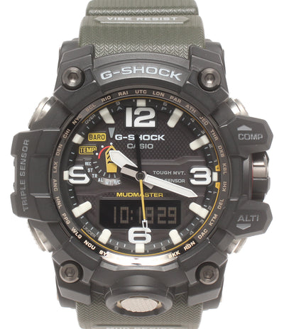 美品 CASIO 腕時計 マッドマスター MUDMASTER 電波ソーラー G-SHOCK ソーラー GWG-1000 メンズ カシオ