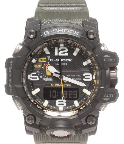 美品 CASIO 腕時計 マッドマスター MUDMASTER 電波ソーラー G-SHOCK ソーラー GWG-1000 メンズ カシオ