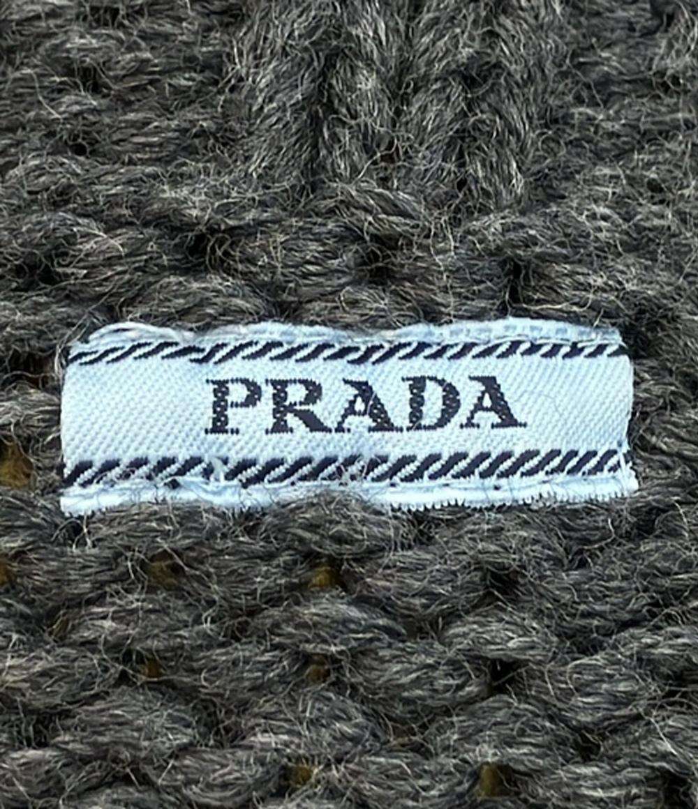 美品 プラダ ファー 手袋 1GG055 レディース PRADA