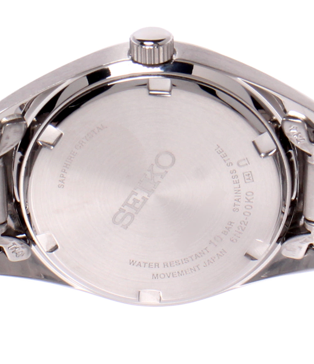 SEIKO 腕時計 クオーツ ブルー 6N22-00K0 レディース セイコー