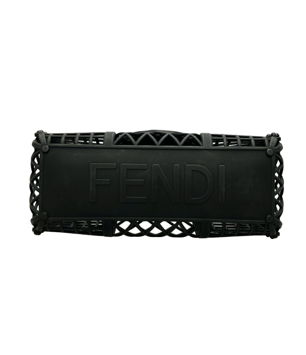 FENDI ハンドバッグ かごバッグ BASKET SMALL RECYCLED PLASTIC 228-2449 レディース フェンディ