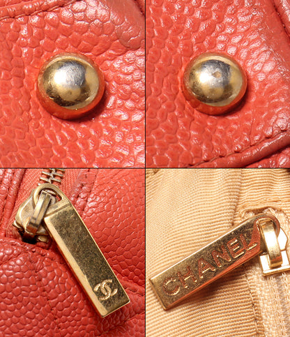 CHANEL ハンドバッグ ミニボストンバッグ マトラッセ ゴールド金具 8番台 レディース シャネル