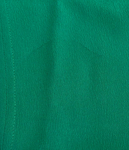 HERMES 長袖 シルクワンピース 17-7351 レディース SIZE 40 (M) エルメス