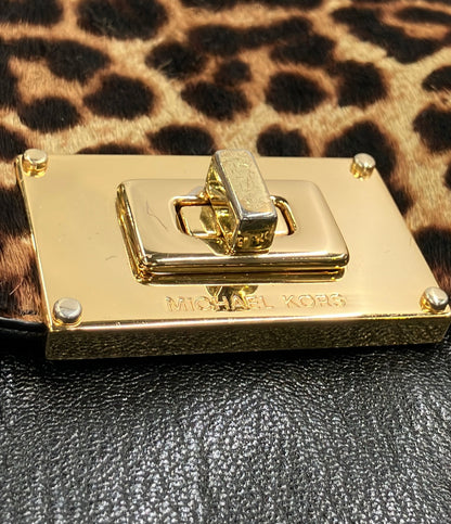 MICHAEL KORS 2WAY ハンドバッグ ショルダーバッグ 斜めがけ ヒョウ柄 レオパード柄 レディース マイケルコース