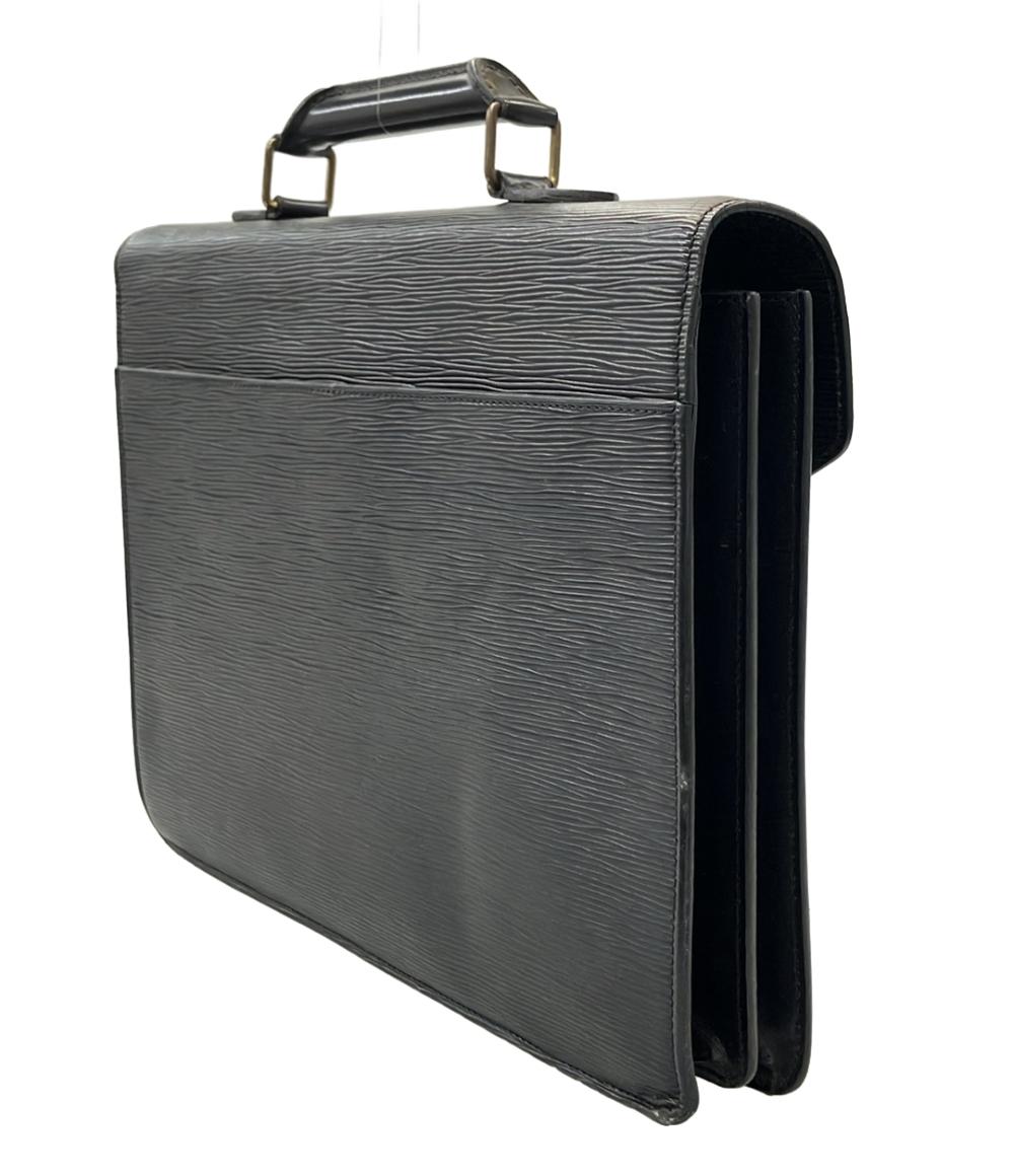 訳あり LOUIS VUITTON ブリーフケース ビジネスバッグ セルヴィエット コンセイエ エピ M54422 メンズ ルイ・ヴィトン