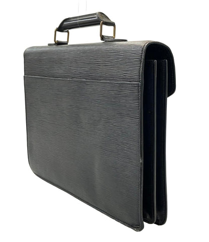 訳あり LOUIS VUITTON ブリーフケース ビジネスバッグ セルヴィエット コンセイエ エピ M54422 メンズ ルイ・ヴィトン