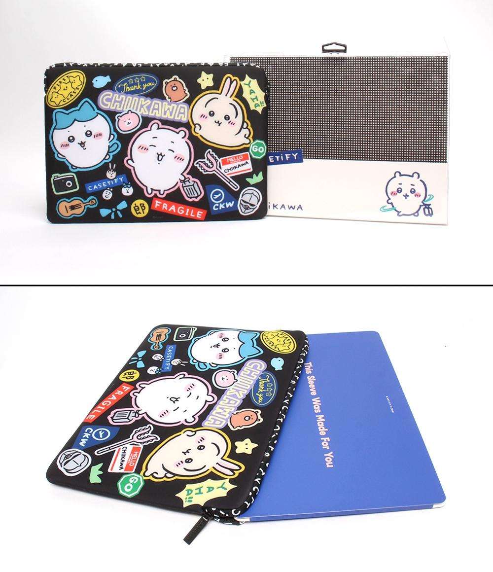 美品 CASETIFI ノートPCケース ×ちいかわ レディース メンズ ケースティファイ