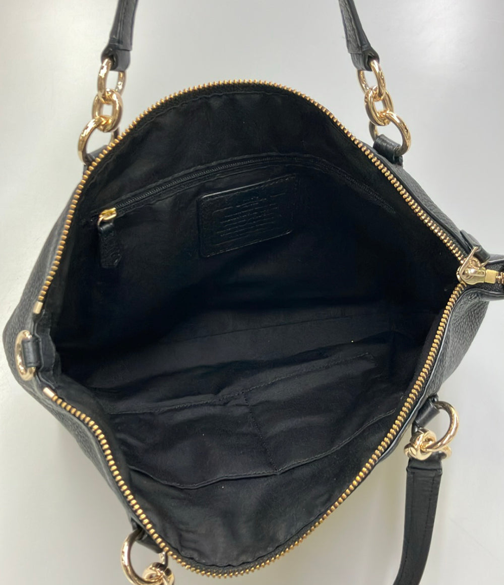 美品 COACH ハンドバッグ ショルダーバッグ 2WAY 斜め掛け レザー レディース コーチ