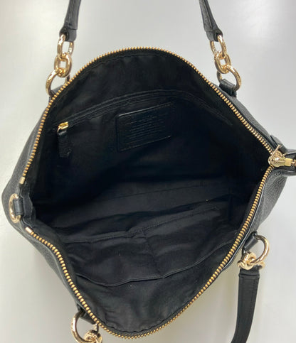 美品 COACH ハンドバッグ ショルダーバッグ 2WAY 斜め掛け レザー レディース コーチ