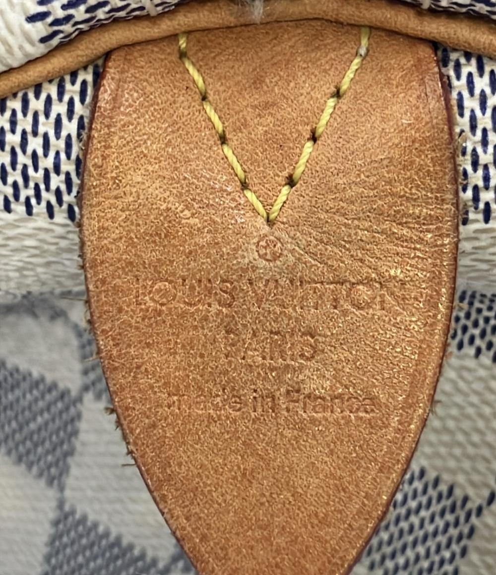 訳あり LOUIS VUITTON ハンドバッグ ミニボストンバッグ スピーディ 30 ダミエ アズール N41533 レディース ルイ・ヴィトン