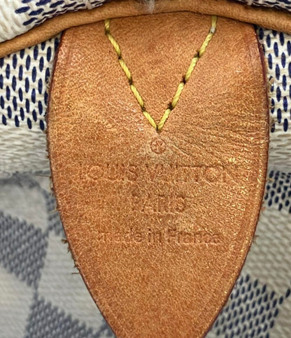 訳あり LOUIS VUITTON ハンドバッグ ミニボストンバッグ スピーディ 30 ダミエ アズール N41533 レディース ルイ・ヴィトン