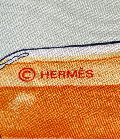 エルメス スカーフ シルク100% カレ90 Le jeu des petits bonheurs レディース HERMES