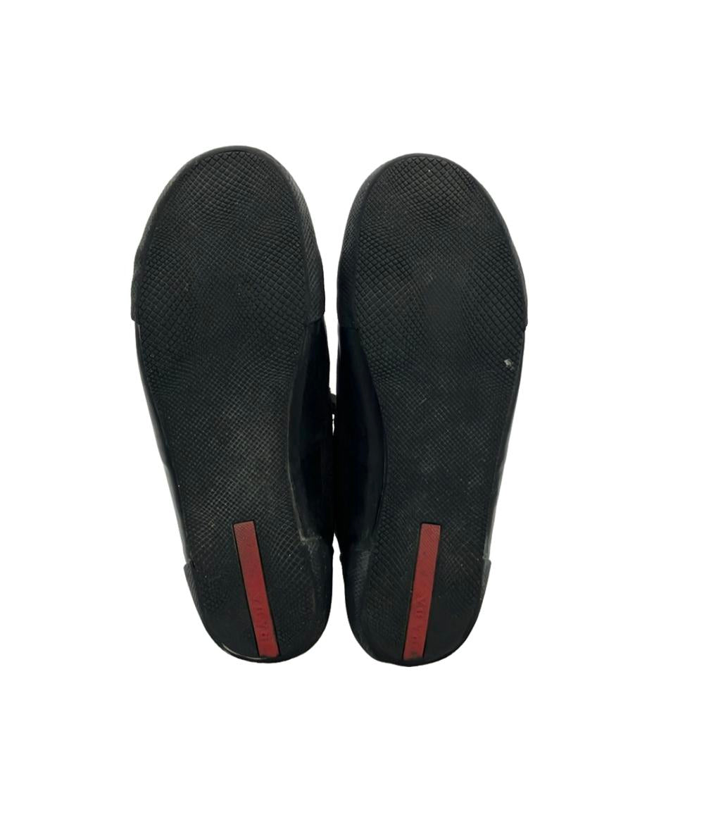 PRADA ハイカットスニーカー スエード メンズ SIZE 6.5 (25.5cm) プラダ