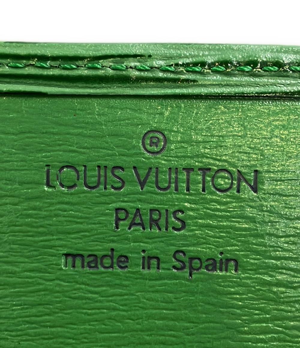 LOUIS VUITTON 長財布 札入れ ポルトエン3カルトクレディ エピ レディース メンズ ルイ・ヴィトン