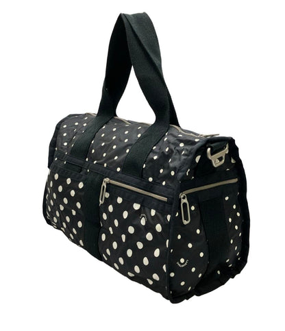 美品 LeSportsac ボストンバッグ ショルダーバッグ 2WAY 斜め掛け ナイロン レディース レスポートサック