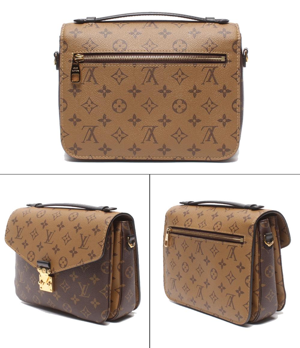 ルイヴィトン ポシェットメティス MM  リバース ショルダーバッグ LOUIS VUITTON - 【極美品】ルイヴィトン モノグラム・リバース