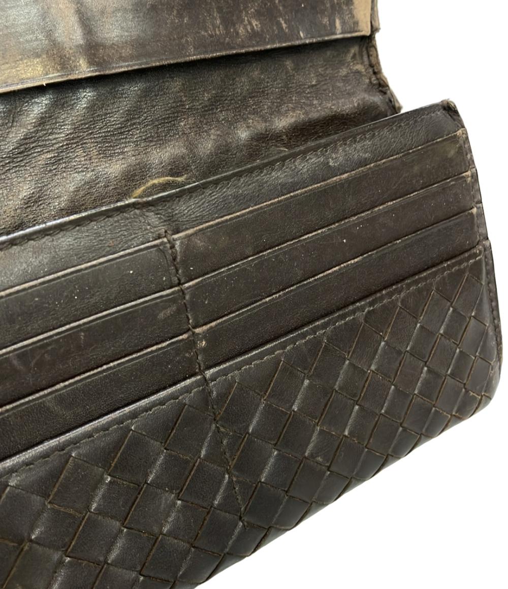 ボッテガ・ヴェネタ 長財布 イントレチャート メンズ BOTTEGA VENETA