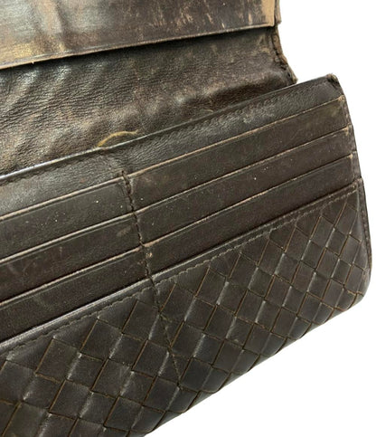 ボッテガ・ヴェネタ 長財布 イントレチャート メンズ BOTTEGA VENETA