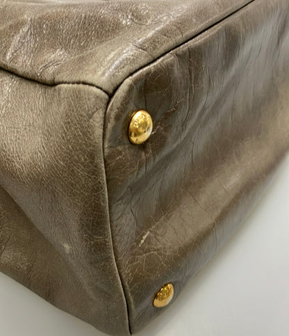 PRADA ハンドバッグ ショルダーバッグ 2WAY レザー VITELLO SHINE レディース プラダ