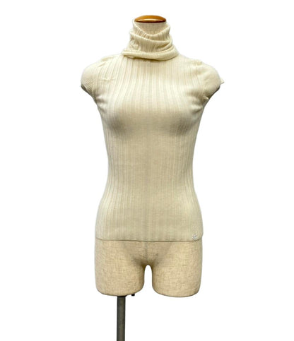 CHANEL ハイネックニット カシミヤ100% 2004年秋冬コレクション ヴィンテージ品 P24554V01720 レディース SIZE 38 (M) シャネル