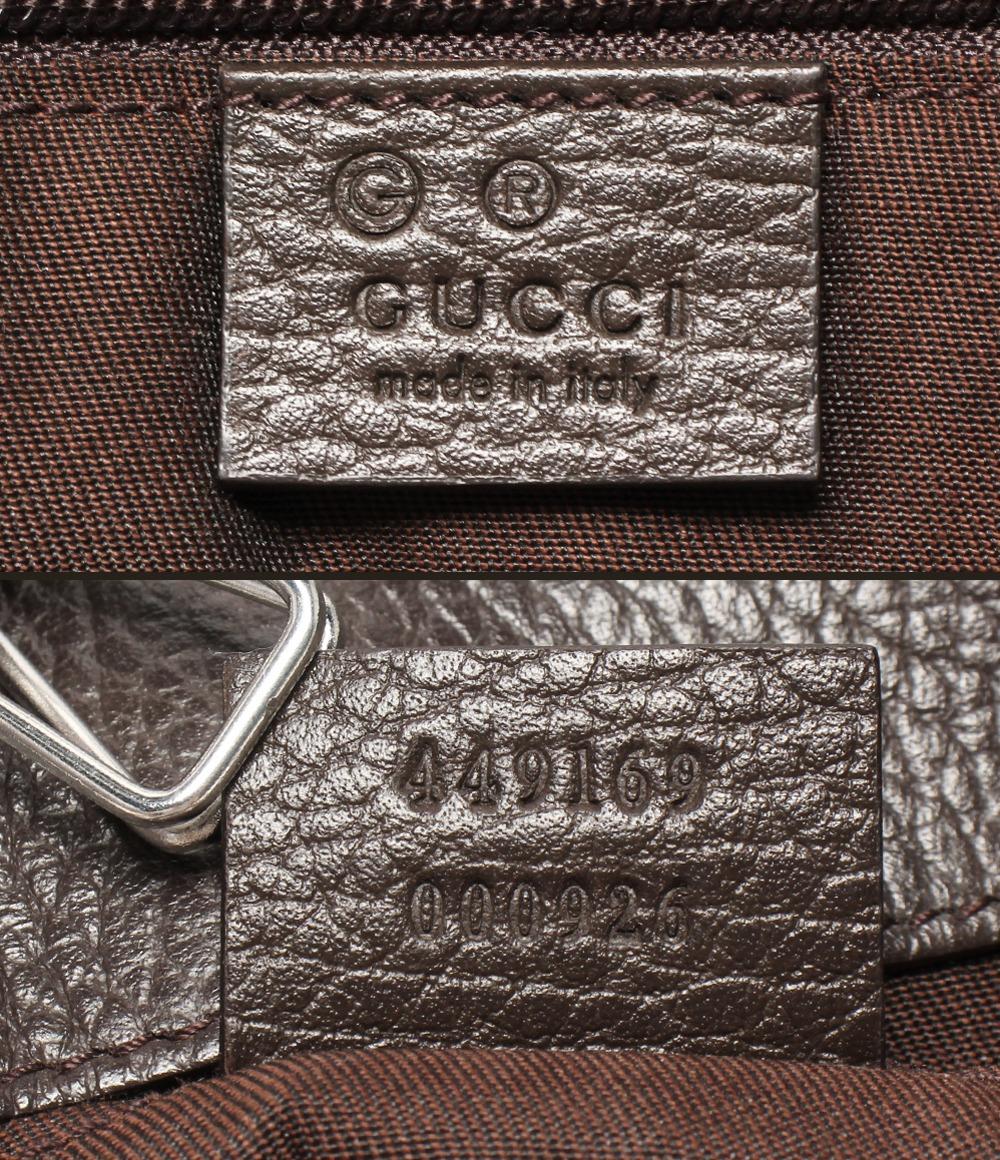 美品 グッチ 2wayショルダーバッグ トートバッグ 斜め掛け GGキャンバス 449169 000926 ユニセックス GUCCI