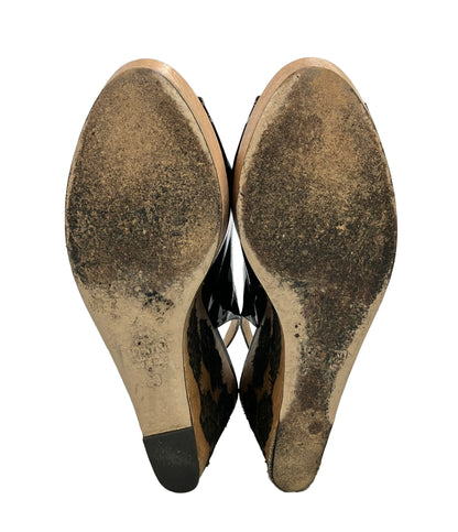 訳あり Valentino Garavani バックバンドサンダル ウェッジソール レディース SIZE 39 (24.5cm) ヴァレンティノ・ガラヴァーニ