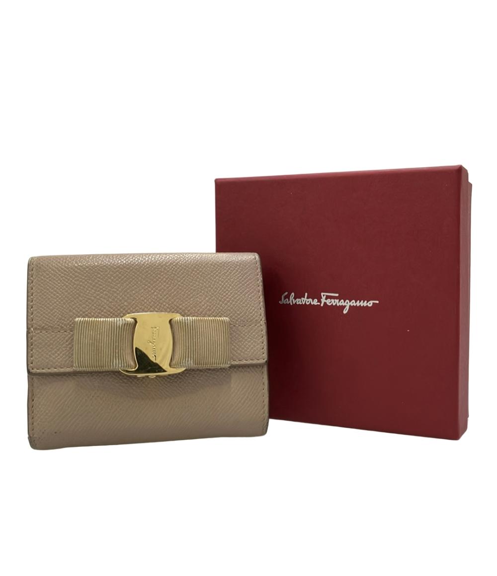 Salvatore Ferragamo 二つ折り財布 ヴァラ IY-22A926 レディース