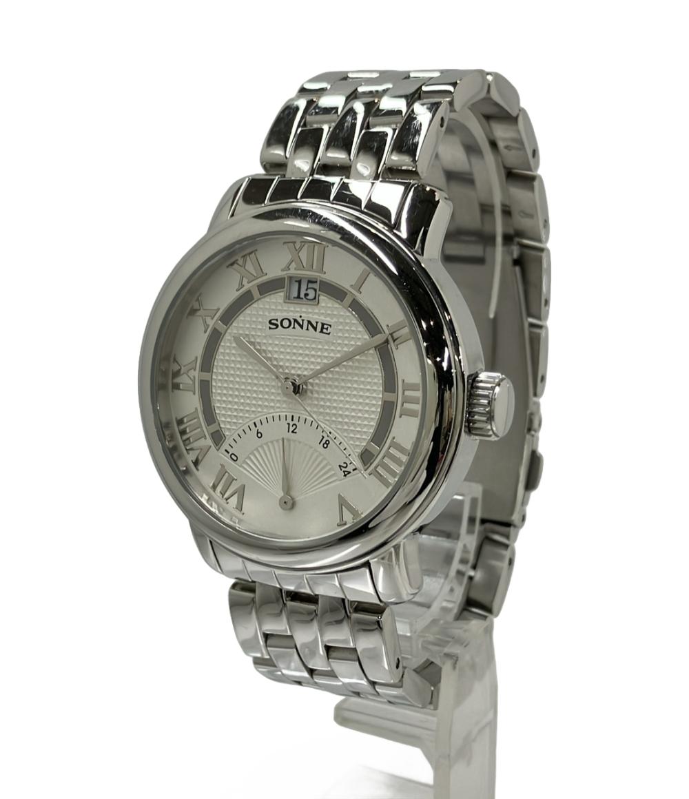 SONNE 腕時計 クオーツ ピンク メンズ ゾンネ