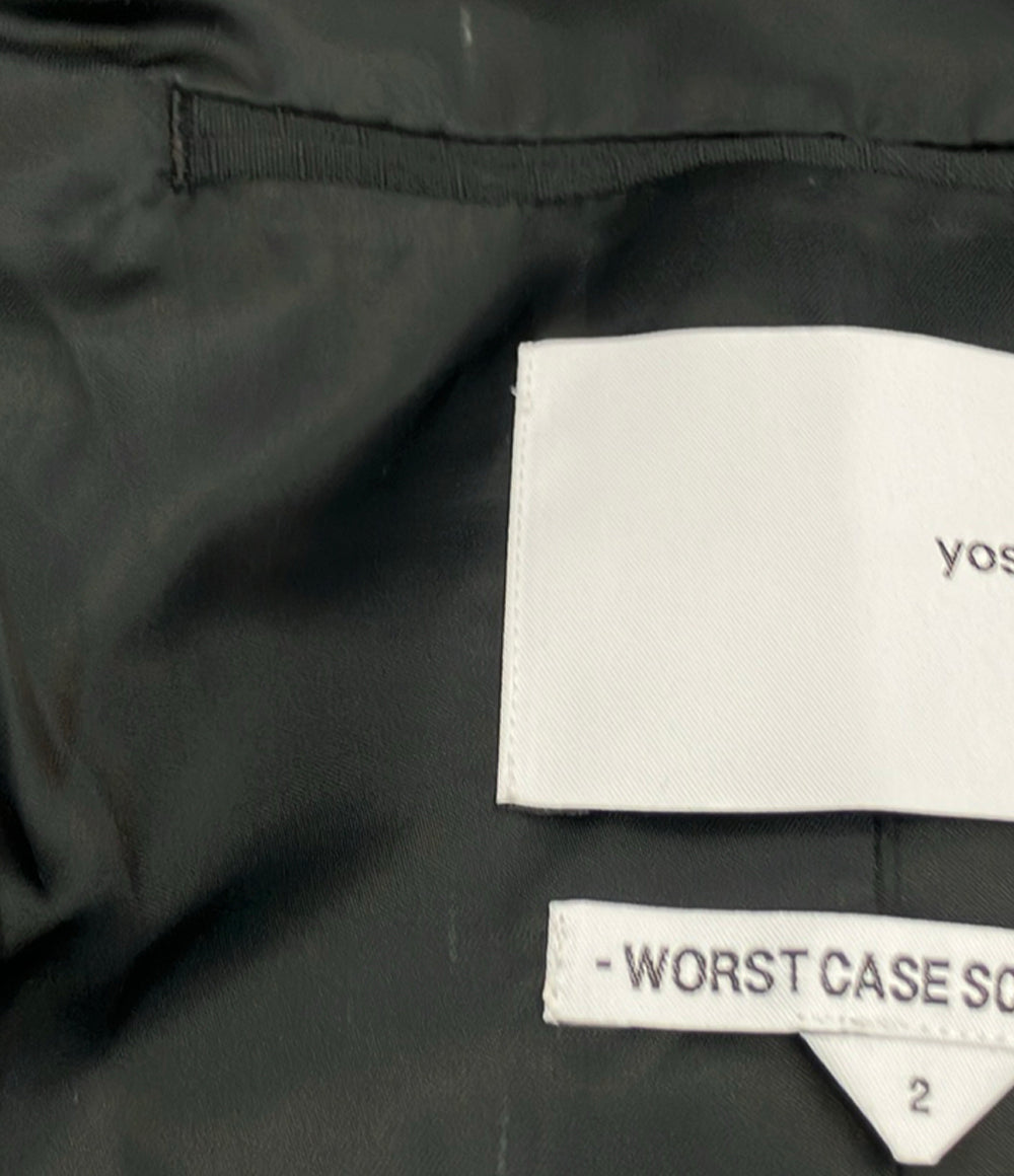 yoshio kubo テーラードジャケット タグ付き 24AW JACQUARD JACKET YKS19703-B メンズ SIZE 2 (M) ヨシオクボ