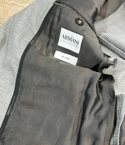 ARMANI COLLEZIONI テーラードジャケット 2B 00737 メンズ SIZE M アルマーニコレッツォーニ