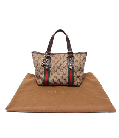 GUCCI ハンドバッグ GGキャンバス シェリーライン 139261 213048 レディース グッチ