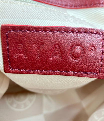 ATAO トートバッグ ショルダーバッグ 2WAYレザー レディース アタオ