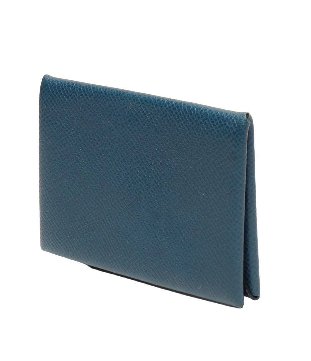 エルメス カードケース □L刻印 カルヴィ ユニセックス HERMES