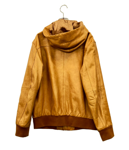 訳あり DESIGNWORKS シープスキンレザージャケット メンズ SIZE S デザインワークス