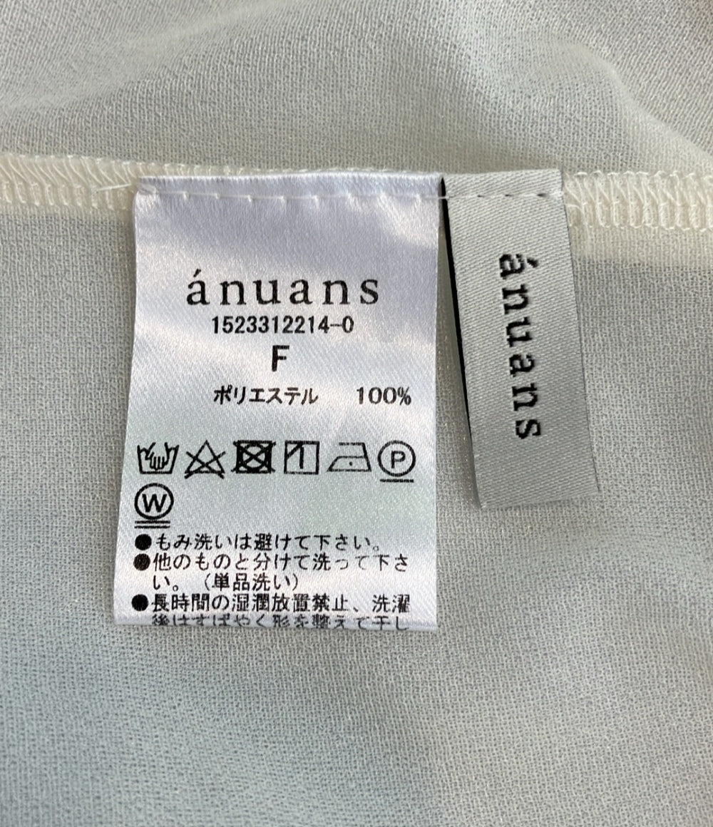 アニュアンス ノースリーブシアーカット 1523312214-0 レディース SIZE F anuans