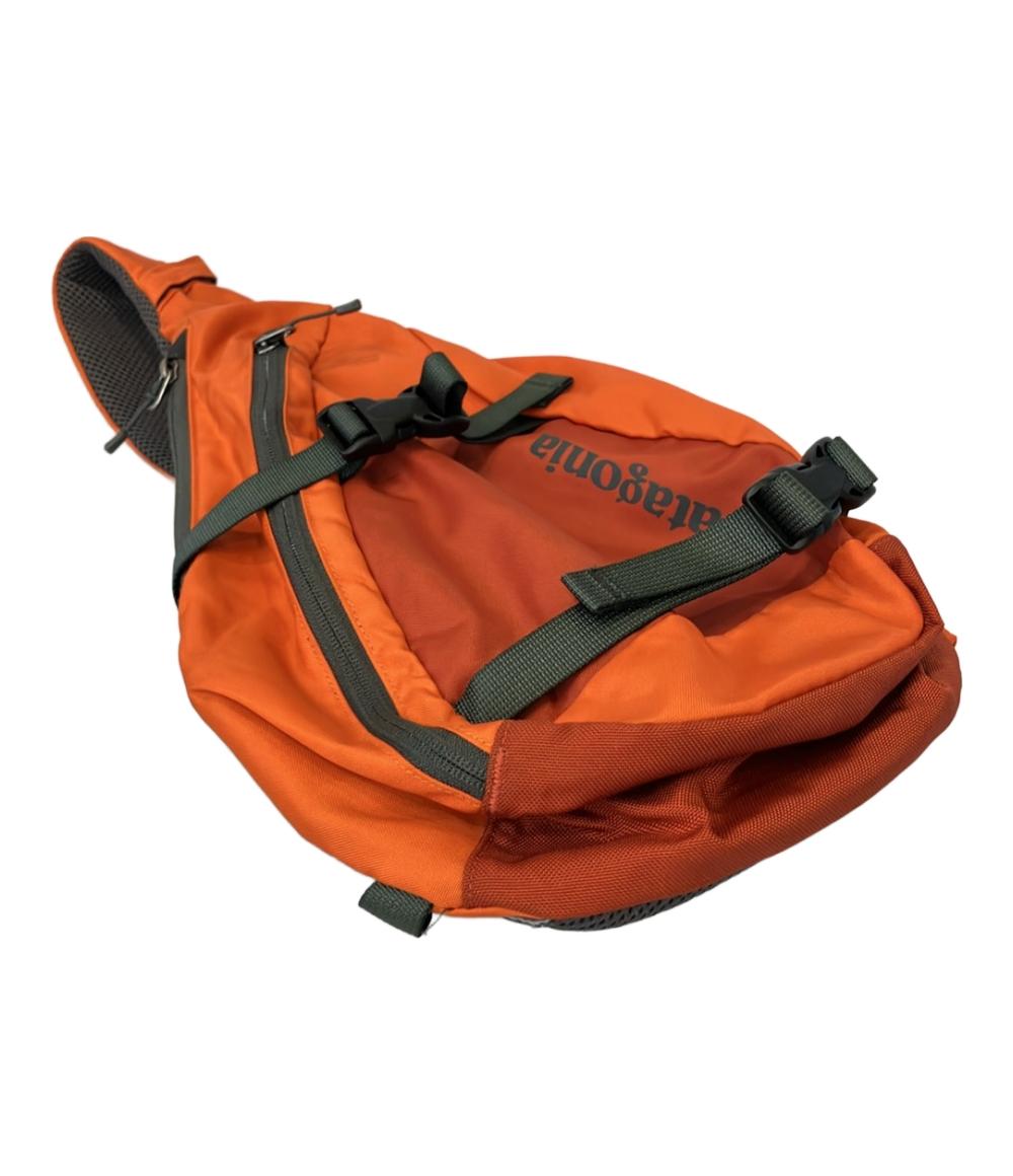 廃盤 Patagonia スリングバッグ ショルダーバッグ ロゴ 赤 patagonia ボディバッグ スリングバッグ ロゴ メンズ レディース