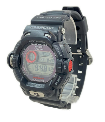 美品 CASIO 腕時計 ライズマン RISEMAN G-SHOCK ソーラー G-9200 メンズ カシオ