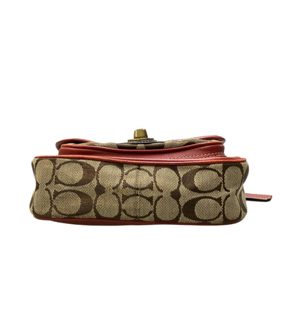 COACH ショルダーバッグ 斜め掛け シグネチャー F10566 レディース コーチ